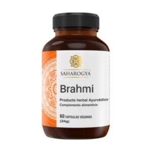Una botella de Brahmi